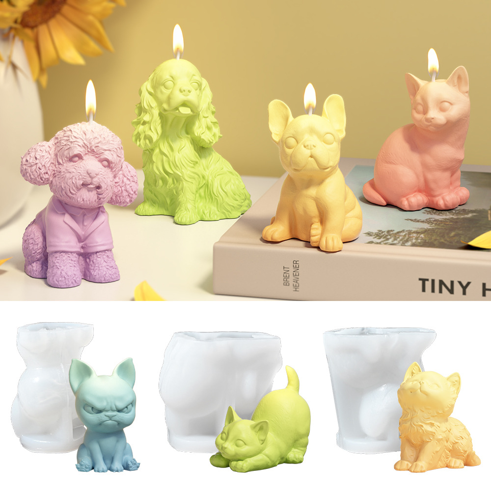 Soap Making Additives - Sitting Labrador Puppy Silicone Mold for