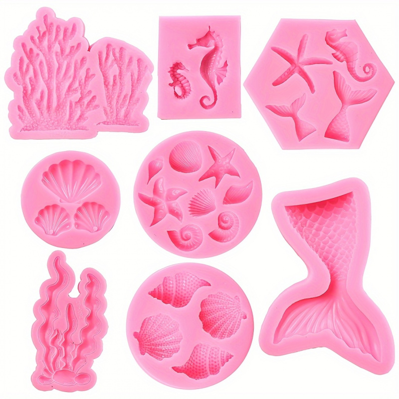 Soap Making Vendors - One Set8Seal fairy-shaped silicone mold，Very suitable
