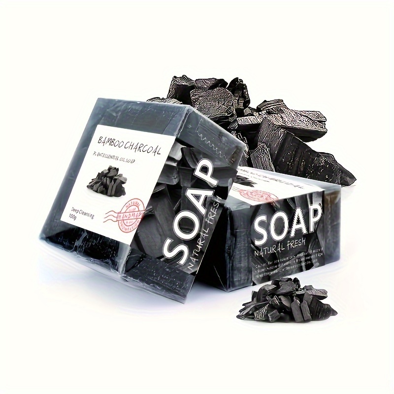 Soap Making Fragrance Oil - 100g Moisturizing Handmade Bamboo Charcoal Soap