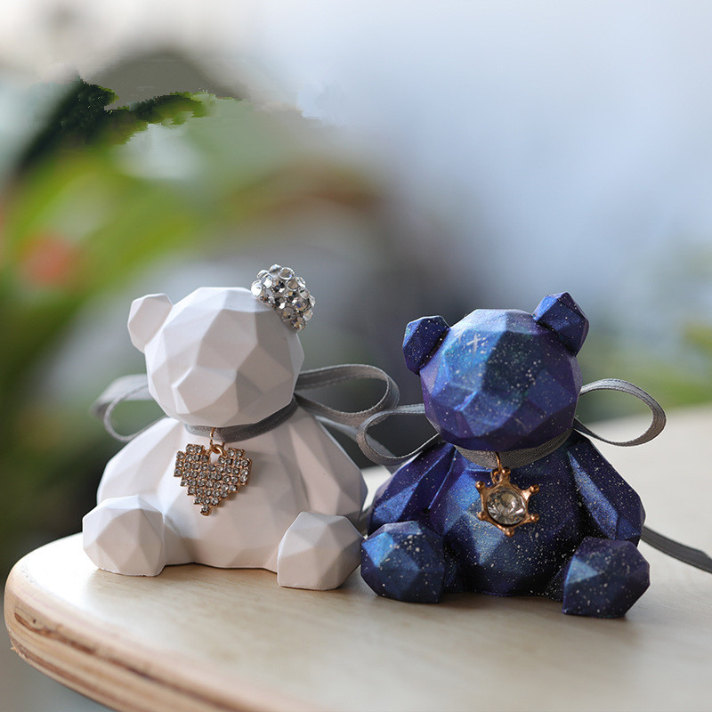 Soap Making At Home - 3D Stereo Bear Silicone Mold Diy