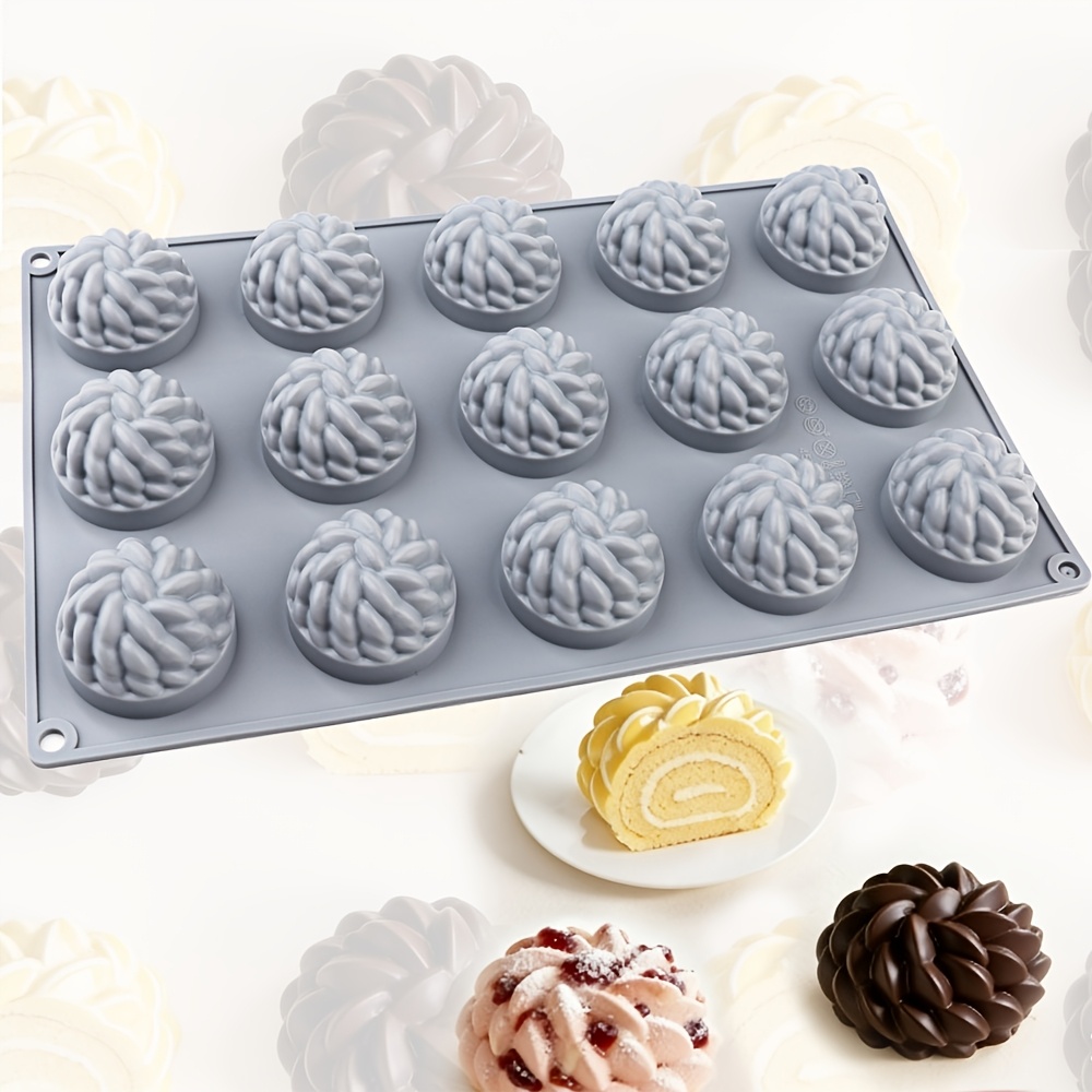 Soap Making Recipes - 1Pc Cake Mold Santa Ana Floral