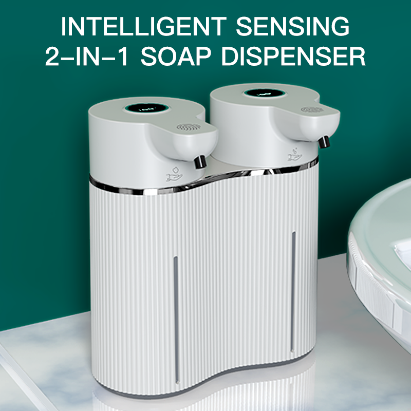 Soap Making Lab - Double-Head Touchless Foam/Gel Infrared Induction Electric