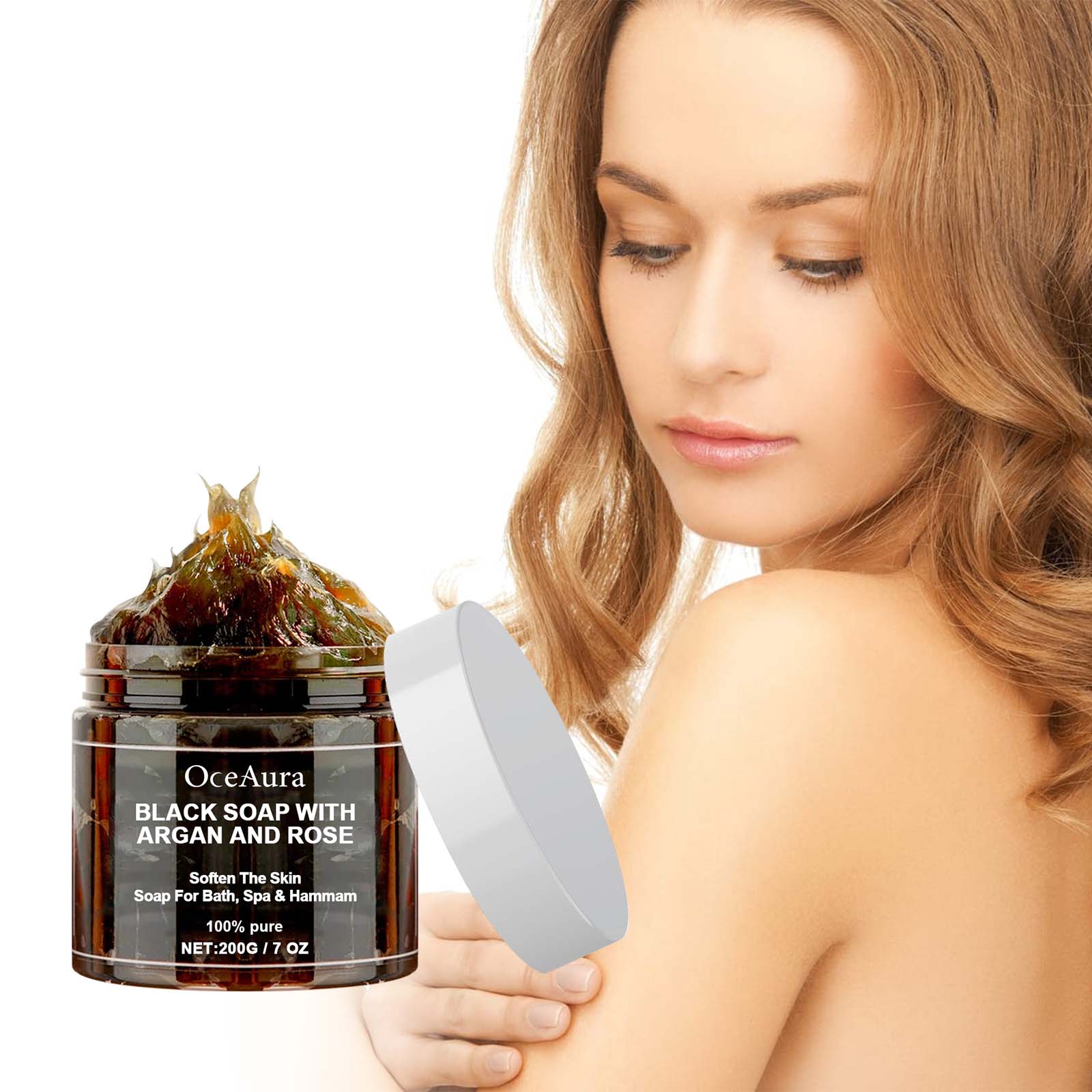 Soap Making Fragrance Oil - OCEAURA Black Soap With Argan And