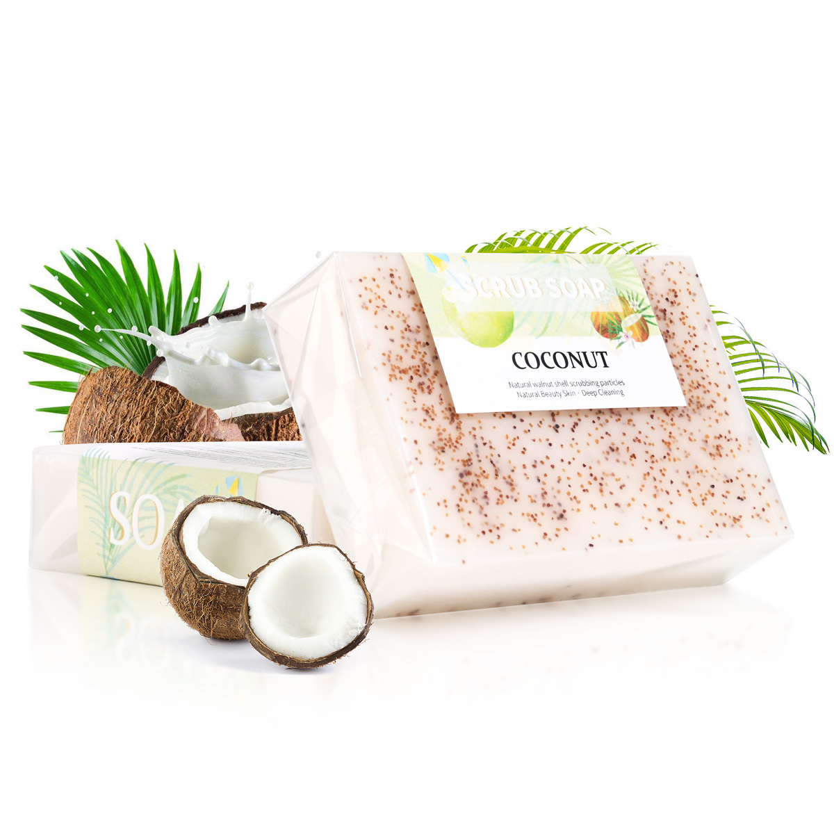 Soap Making Fragrance Oil - M+Natural Coconut Milk Soap with Frosted