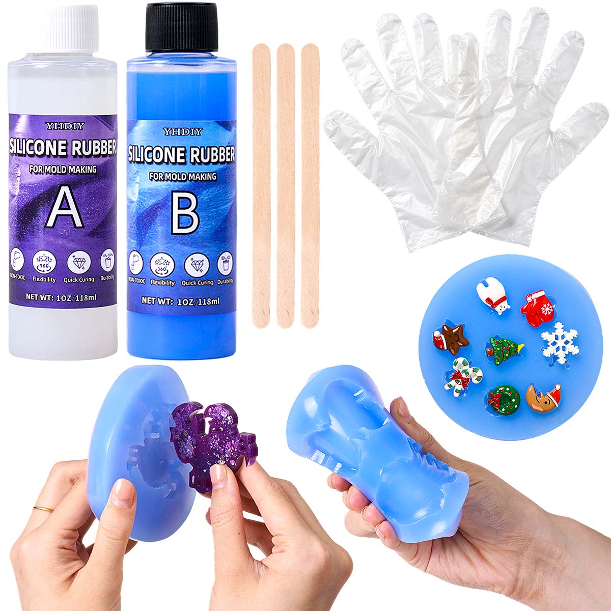118ml/296ml Silicone Mold Maki - огляд і ціна Soap Making Diy