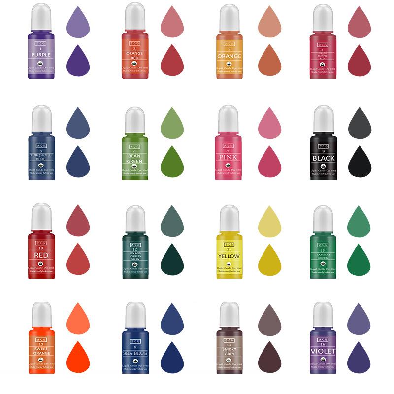 10ml/Bottle Candle Wax Pigment - огляд і ціна Soap Making At Home