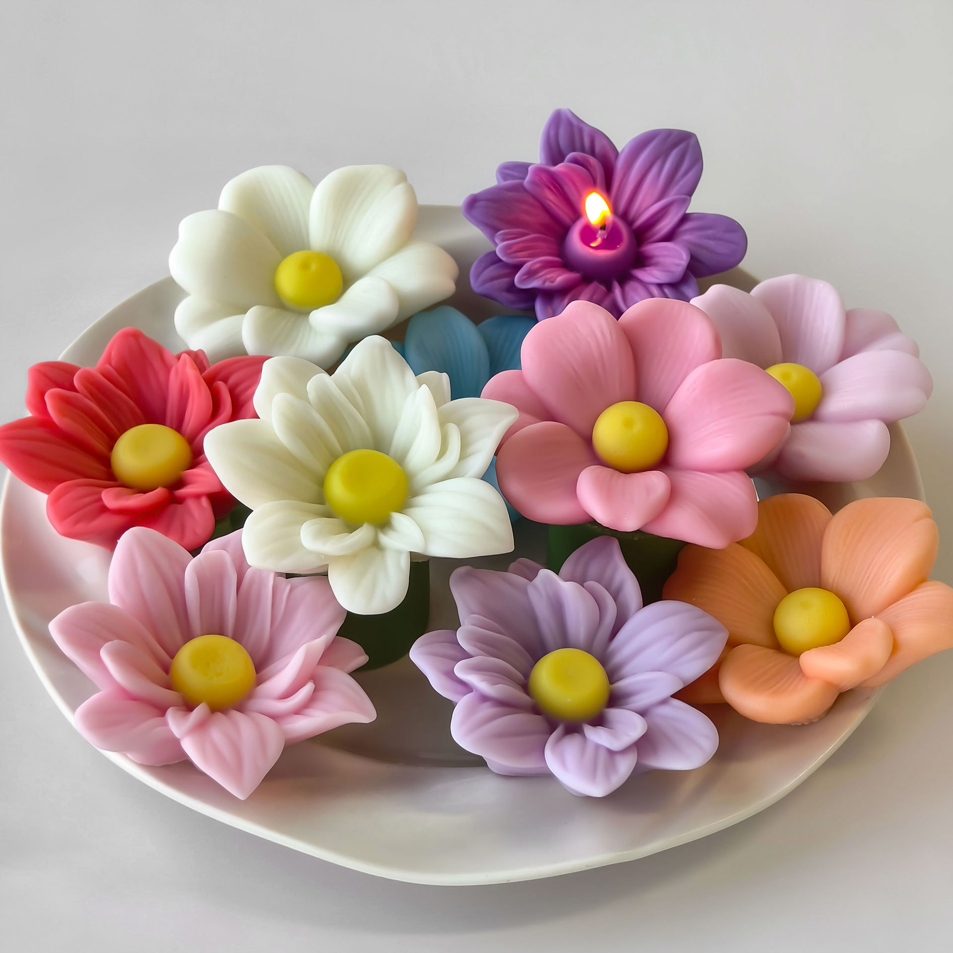 DIY Flowers Aroma Candle Silic - огляд і ціна Soap Making Essentials