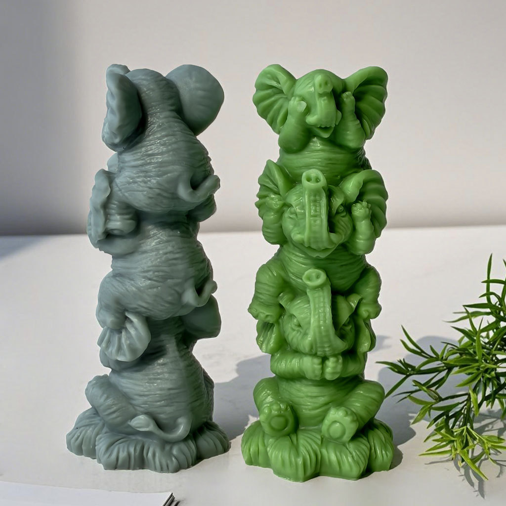 DIY Stacking Elephants Silicon - огляд і ціна Soap Making Essentials