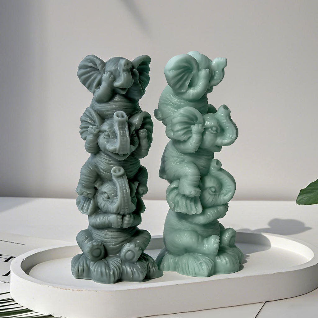 DIY Stacking Elephants Silicon - огляд і ціна Soap Making Essentials