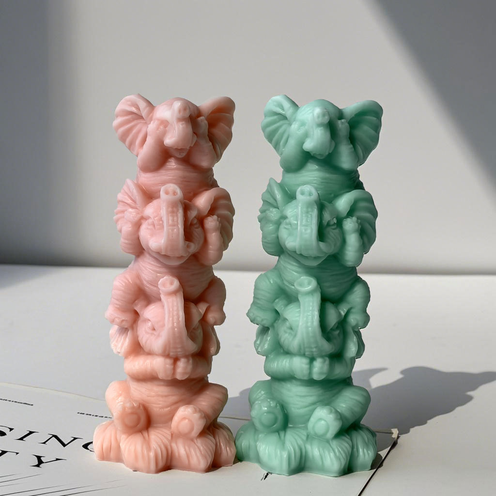 DIY Stacking Elephants Silicon - огляд і ціна Soap Making Essentials
