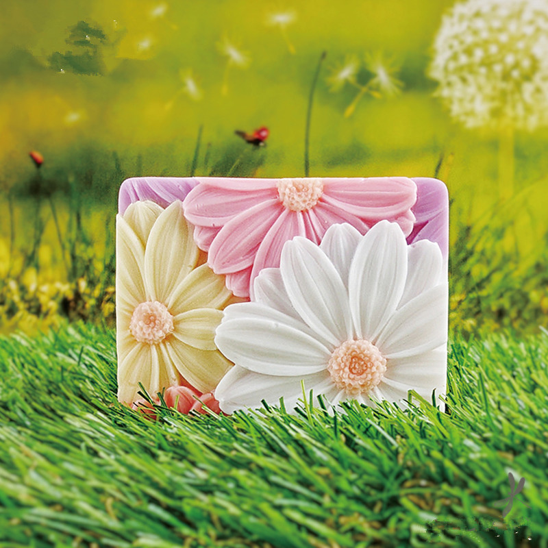Newest!!!3d Elegant Sunflower  - огляд і ціна Soap Making Vendors