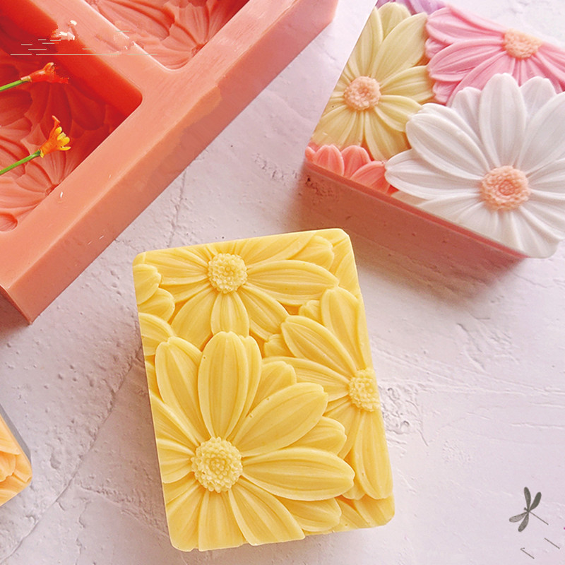 Newest!!!3d Elegant Sunflower  - огляд і ціна Soap Making Vendors