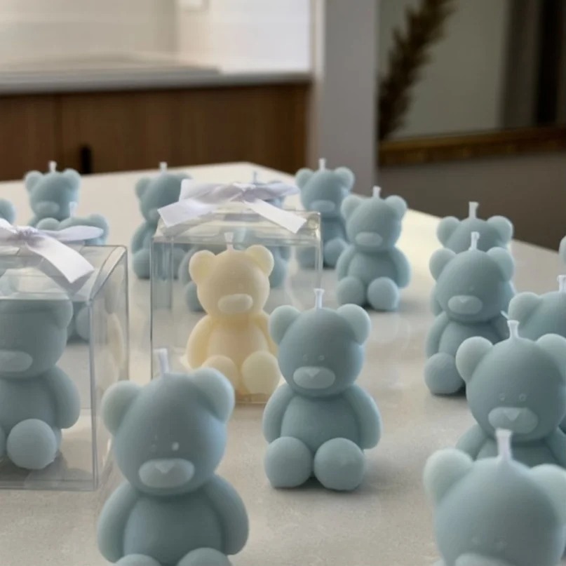 Silicone Bear Mold for Scented - огляд і ціна Soap Making Additives