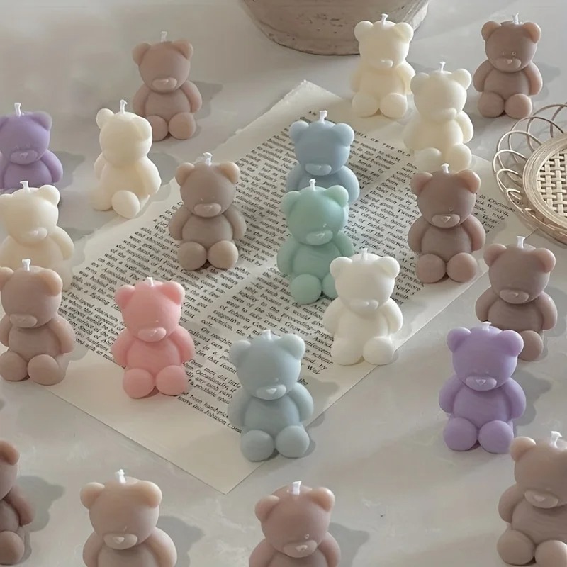 Silicone Bear Mold for Scented - огляд і ціна Soap Making Additives