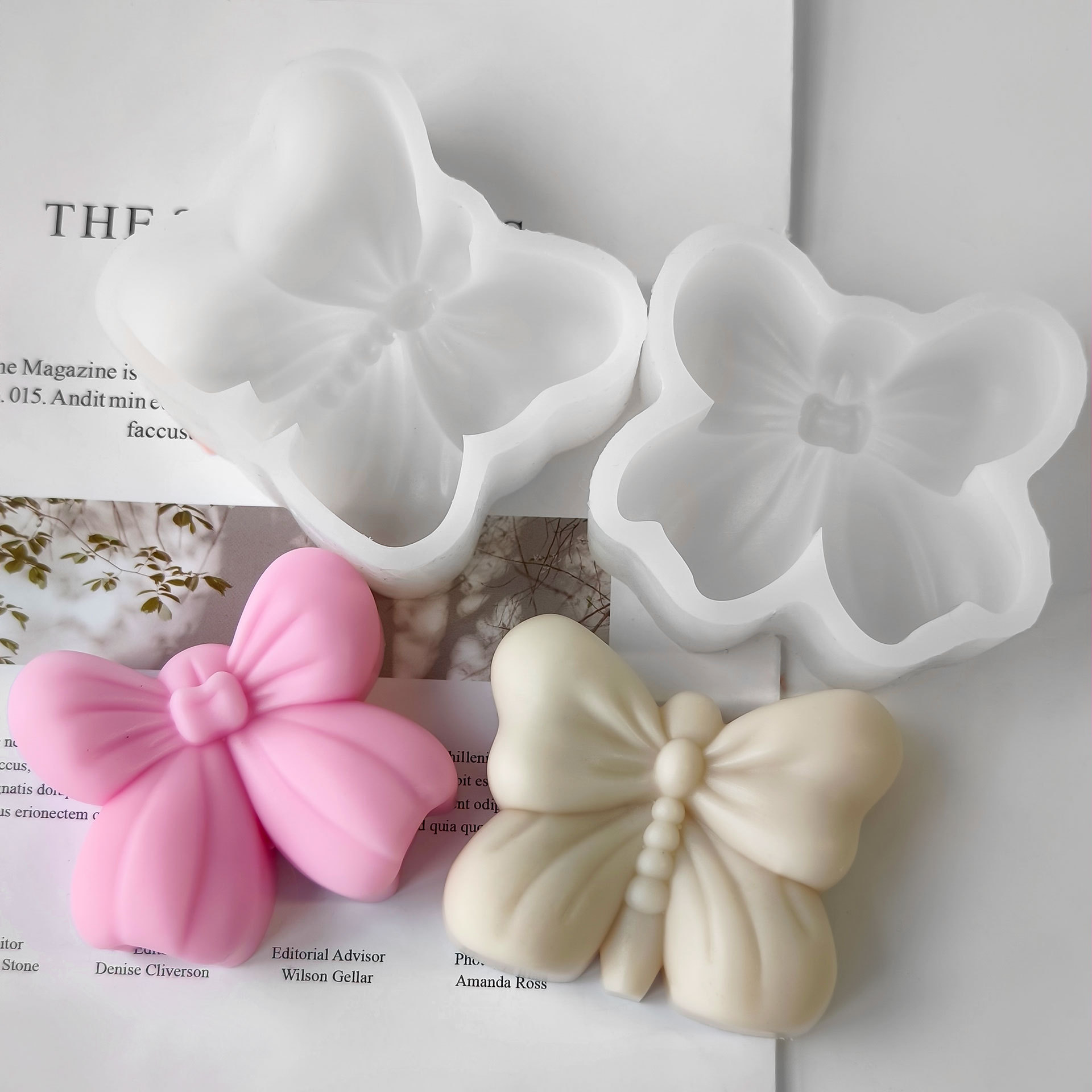 Butterfly Aroma Candle Plaster - огляд і ціна Soap Making Essentials