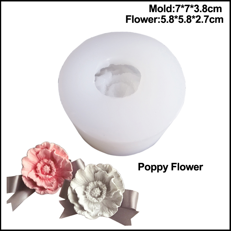 Hot Poppy Candle Moulds Soap M - огляд і ціна Soap Making Recipes