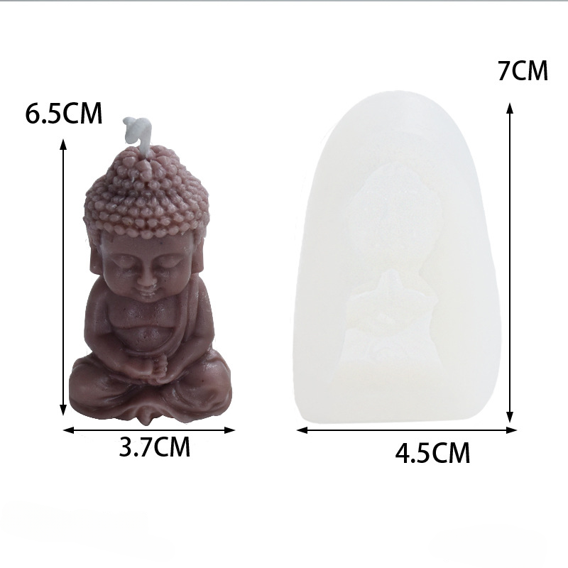 3d Maitreya Silicone Candle Mo - огляд і ціна Soap Making Essentials