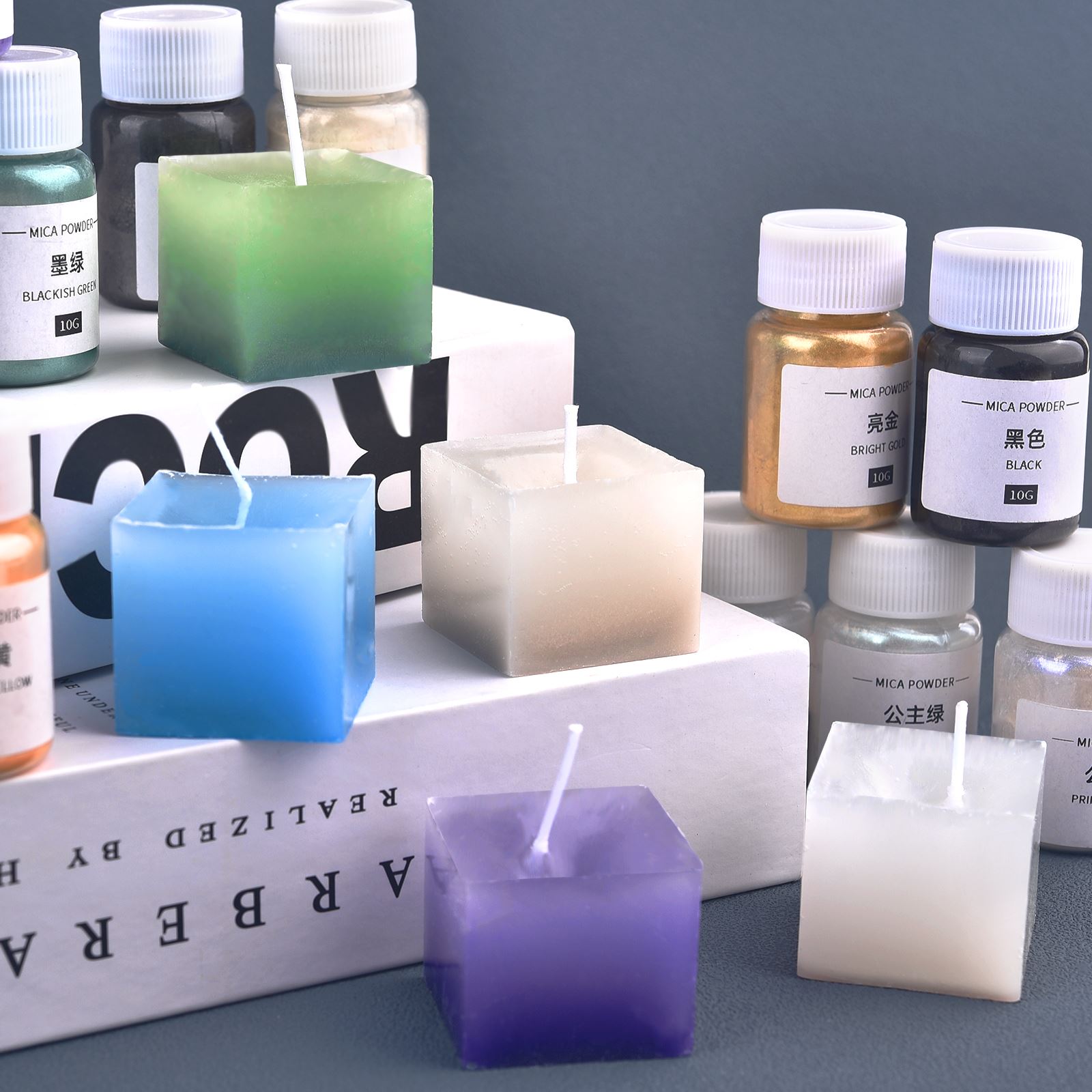 10g Pearlescent Mica Powder Ca - огляд і ціна Oxide Pigment Soap