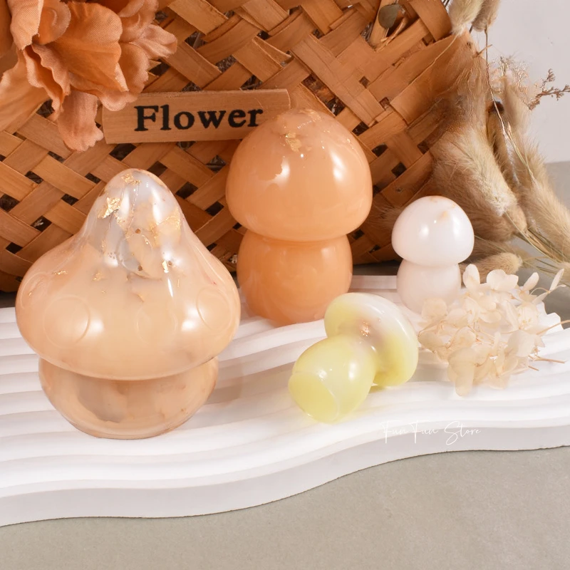 3D Mushroom Candle Silicone Mo - огляд і ціна Soap Making Additives