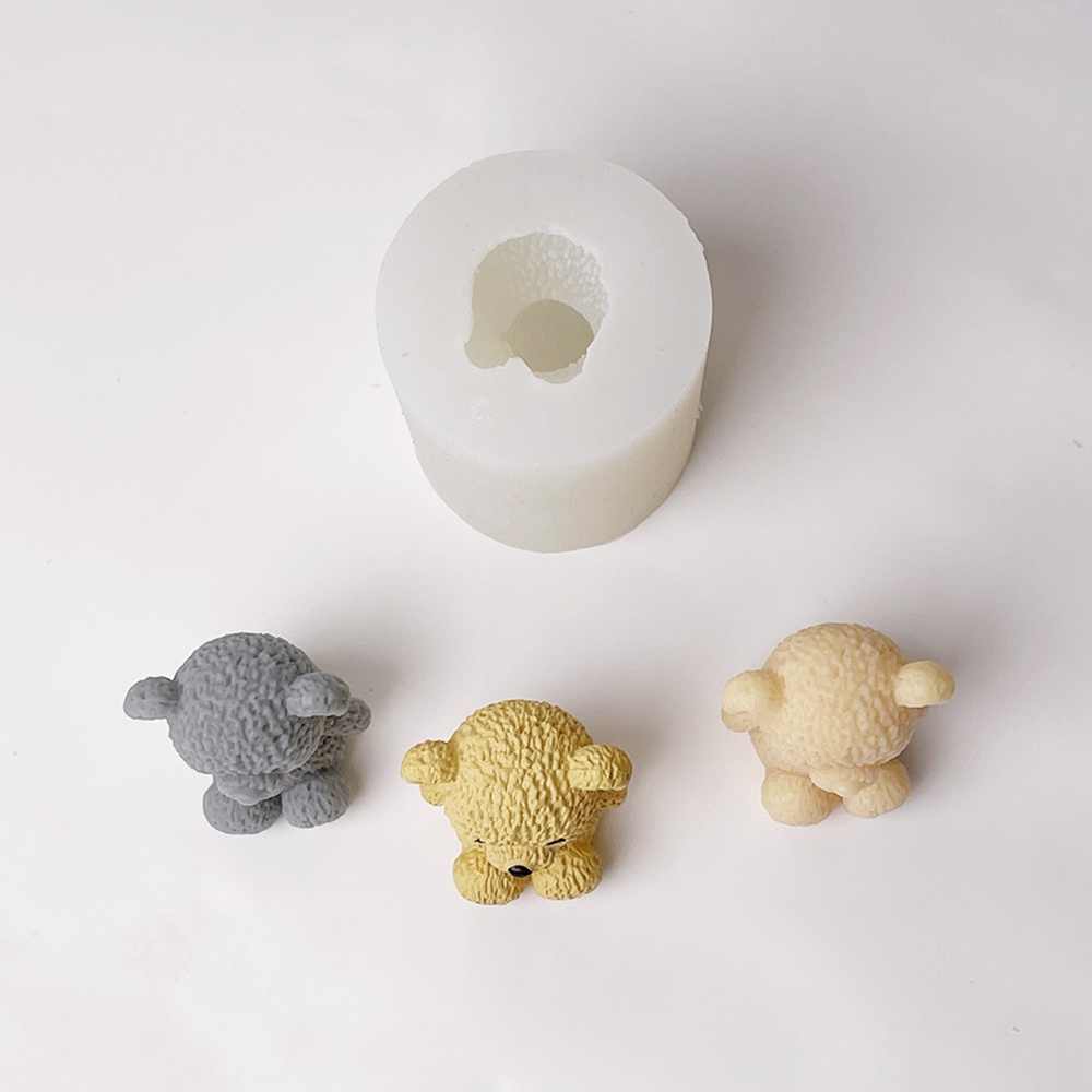 3D Cute Bear Candle Making Mou - огляд і ціна Soap Making Additives