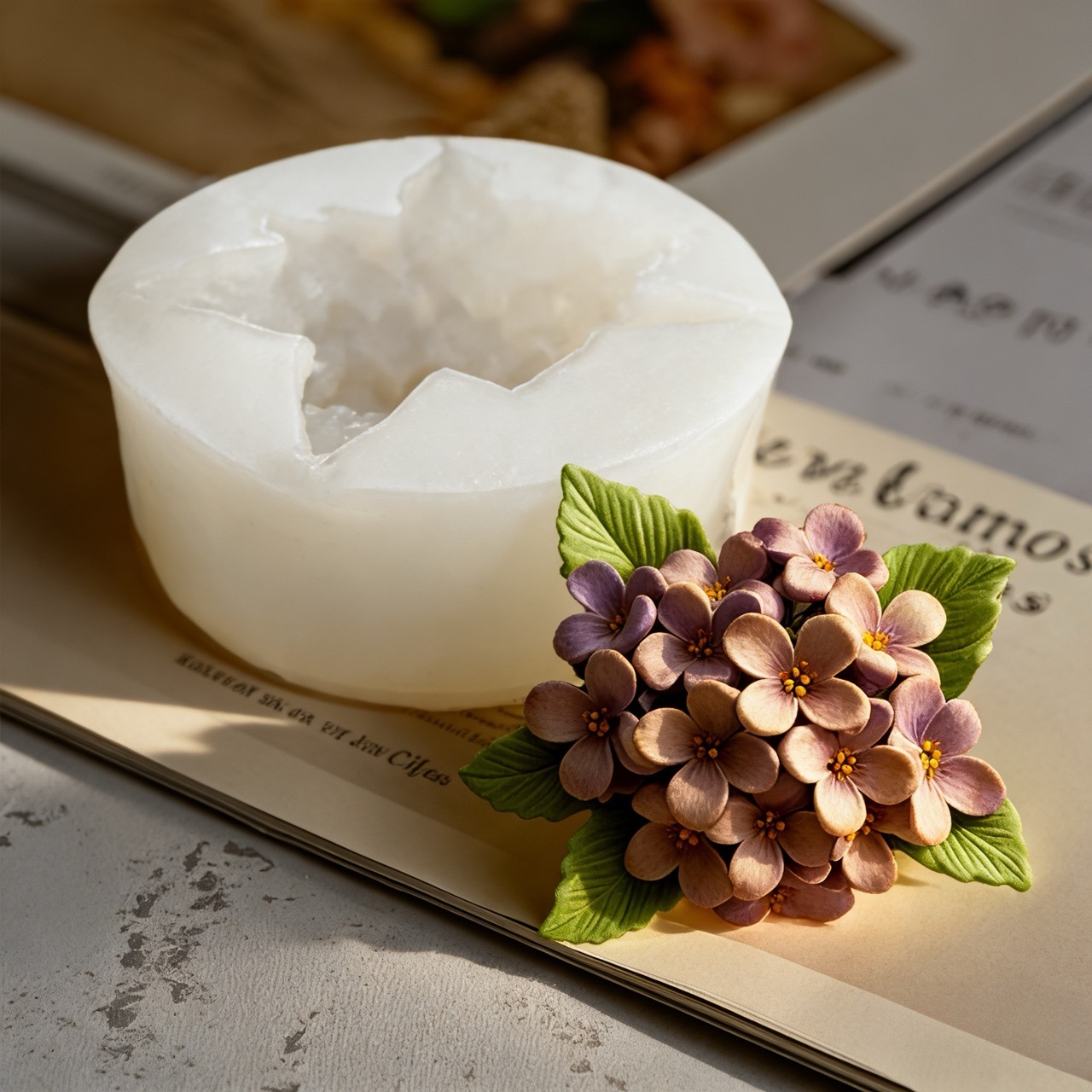 2-Piece 3D Rose and Lilac Sili - огляд і ціна Soap Making Recipes