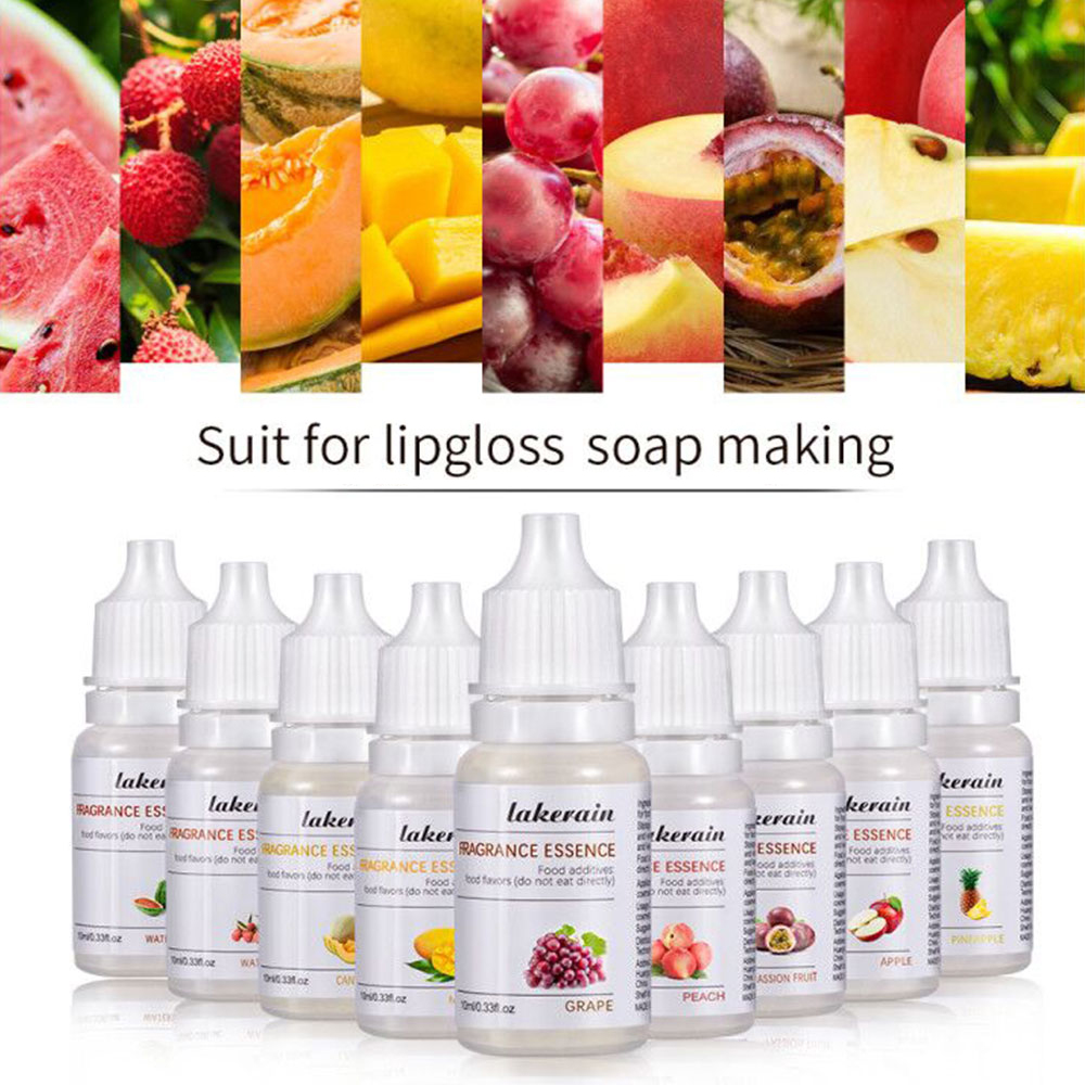 10ml Pure Fruit Fragrance Oil  - огляд і ціна Soap Making Additives