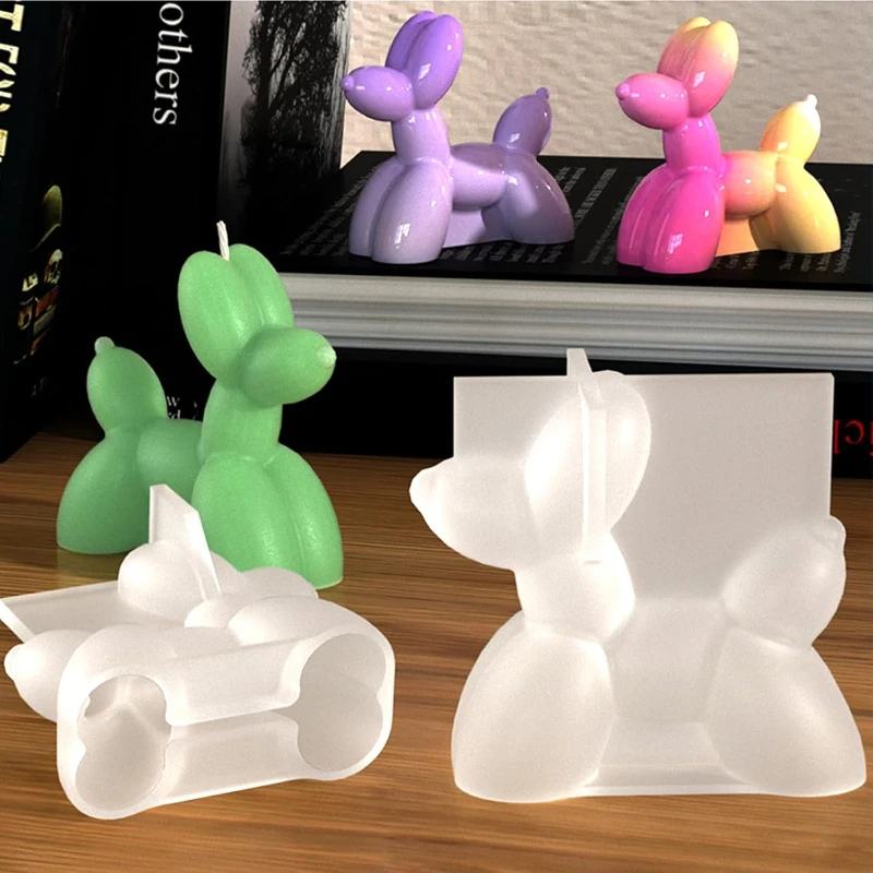 Balloon Dog Silicone Mold,   P - огляд і ціна Soap Making Diy
