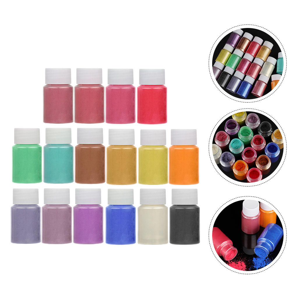16 Colors Pearlescent Powder P - огляд і ціна Soap Making Diy