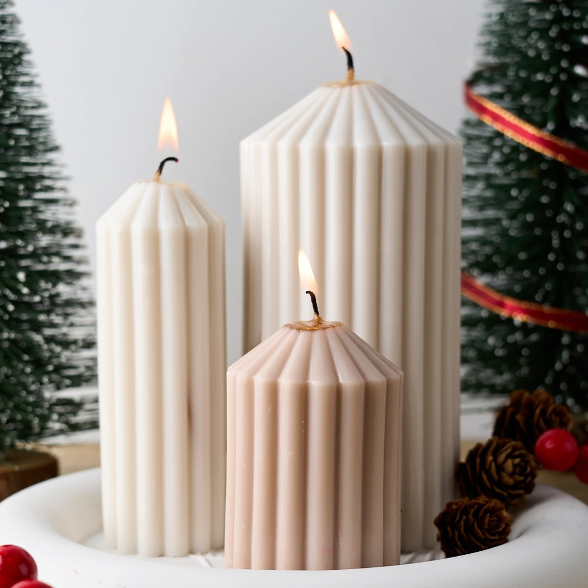 Simply Style Cylindrical Candl - огляд і ціна Soap Making Vendors