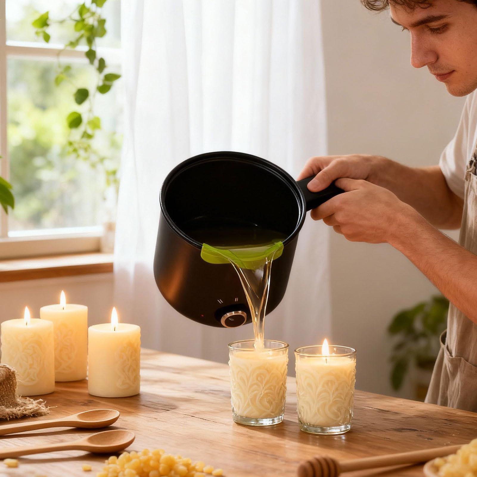 Candle Wax Melting Pot 1.5L La - огляд і ціна Soap Making Essentials