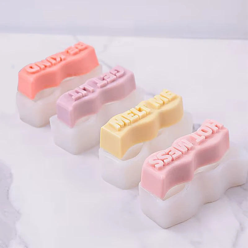Wave Letter Slogan Candle Sili - огляд і ціна Soap Making Recipes