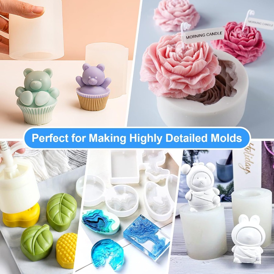 Silicone Mold Making Kit, 38.8 - огляд і ціна Soap Making Essentials