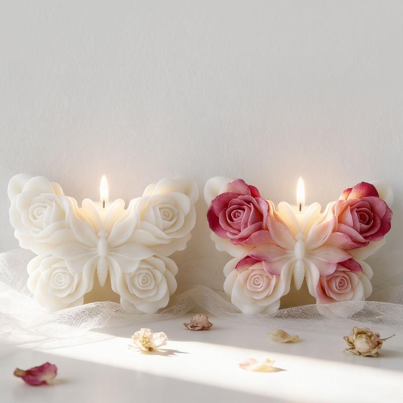 *1Pcs DIY Rose Butterfly Form  - огляд і ціна Soap Making Recipes