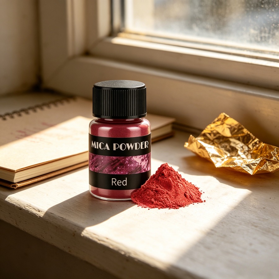 LEQU Happy And Fun Shimmer Red - огляд і ціна Oxide Pigment Soap