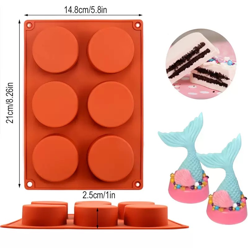 Round Silicone Soap Mold DIY H - огляд і ціна Soap Making Vendors