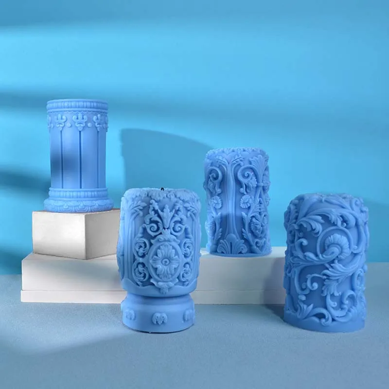 Carved Roman Column Candle Sil - огляд і ціна Soap Making Recipes
