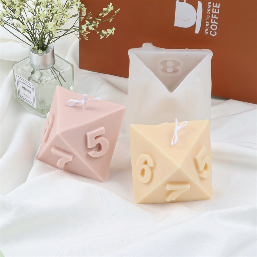 Large Silicone Polyhedral Dice - огляд і ціна Soap Making Additives